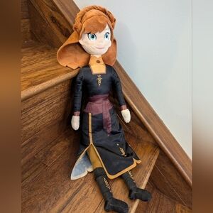 Disney Frozen II Anna stuffed doll plushie 21"